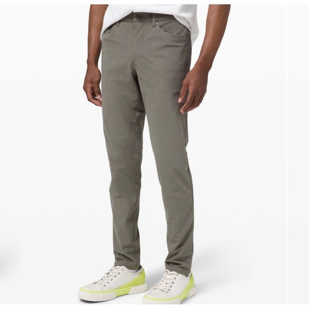 Lululemon Men's ABC Slim-Fit 5 Pocket Pant Warpstreme 40x29 Stretch City Preppy